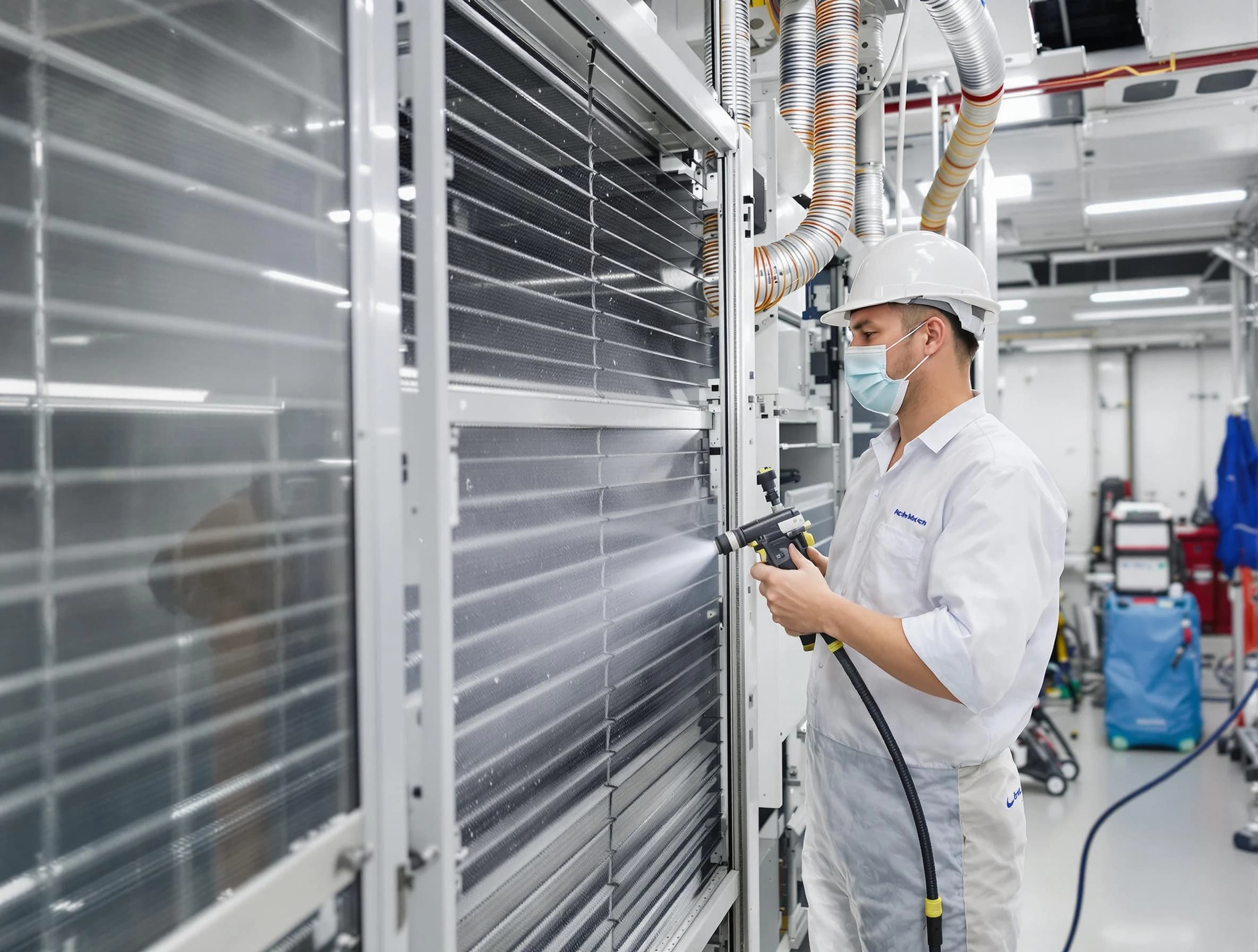 Professional AC coil cleaning by El Reno Air Duct Cleaning in El Reno