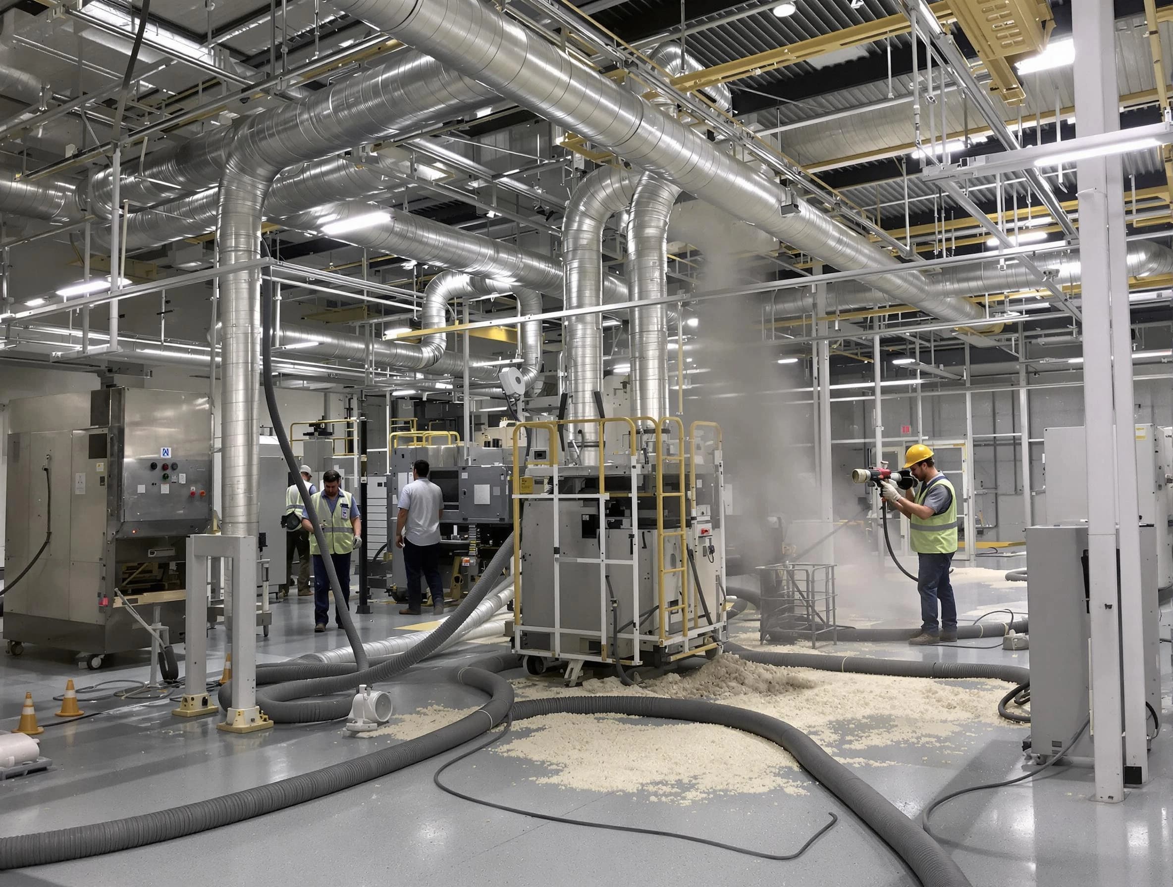 Heavy-duty industrial duct cleaning by El Reno Air Duct Cleaning in El Reno