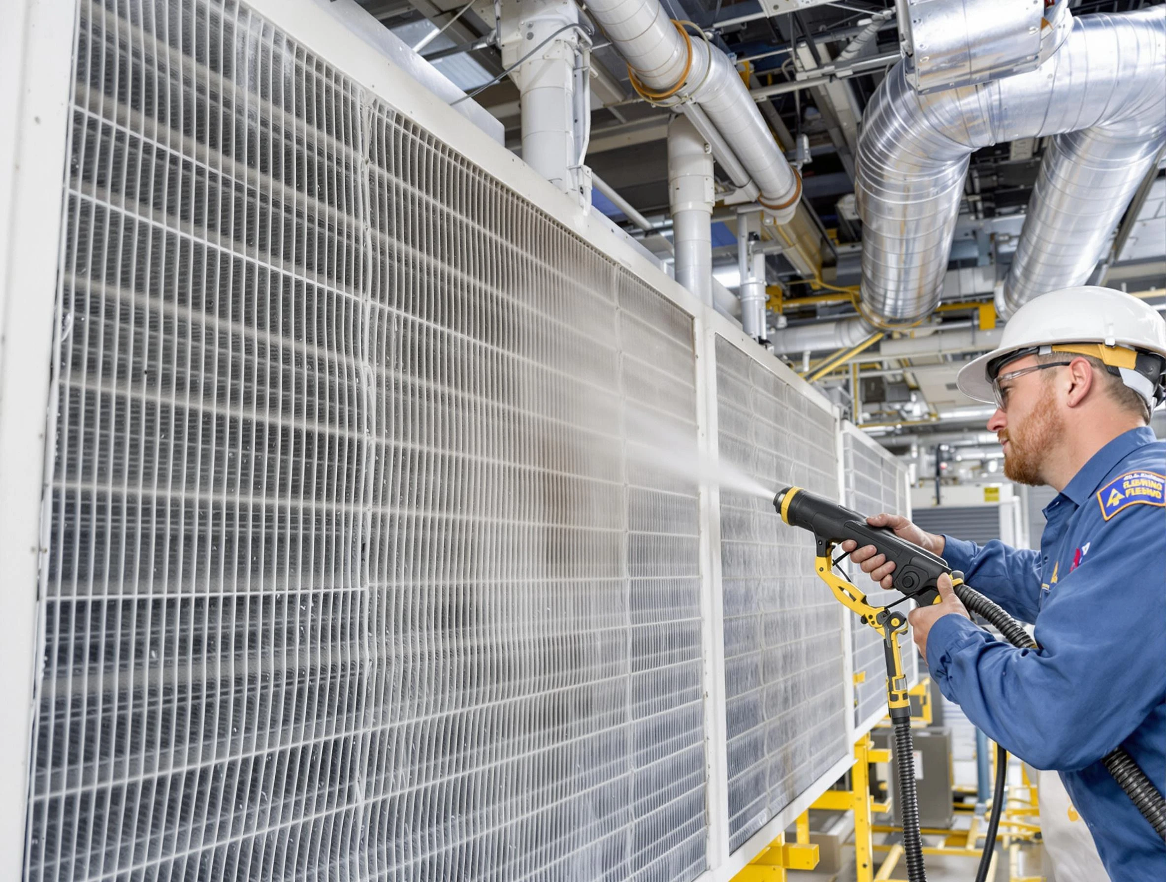 Professional commercial coil cleaning by El Reno Air Duct Cleaning in El Reno