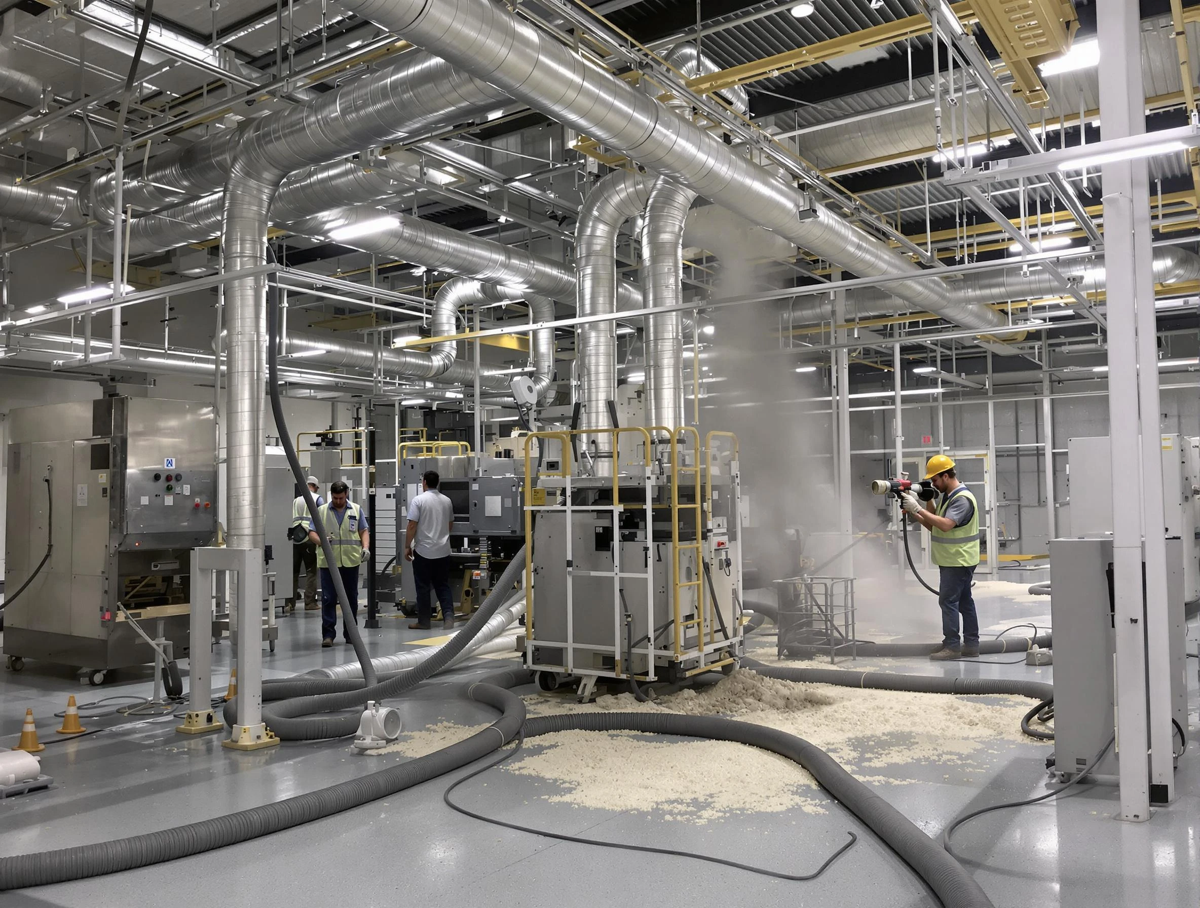 Heavy-duty industrial duct cleaning by El Reno Air Duct Cleaning in El Reno